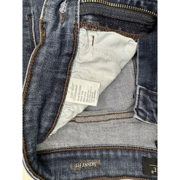 Judy Blue Los Angeles Women's Jeans Skinny Fit JB82365DK Distressed 3/26 - Picture 6 of 8
